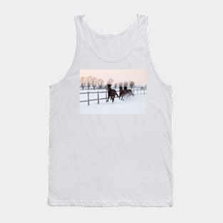 Galloping horses Tank Top